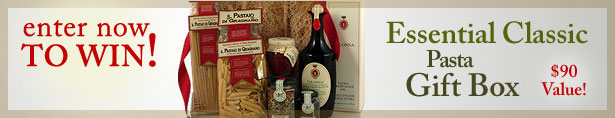 Enter Now to Win! Essential Classic Pasta Gift Box - a $90 Value